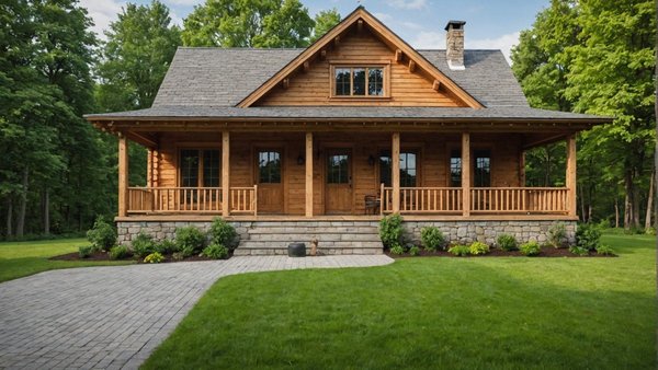 Transformez votre vie avec une maison en bois massif